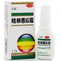 ,西瓜霜,2.5g*1瓶/盒,適用于治療清熱解毒，消腫止痛